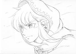 Quick ballpoint pen drawing sketch of link from the new game on nintendo switch legend zelda. How To Draw Zelda Breath Of The Wild Easy Novocom Top