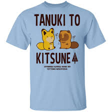Tanuki to kitsune merchandise