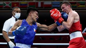 All the action and highlights from the tokyo 2020 paalam carlo (philippines) v bibossinov saken (4. Carlo Paalam Bids Farewell To Ireland Captain Brendan Irvine Barges Into Round Of 16