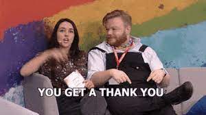Discover more greeting gif, appreciation gif, expression gif, gratefulness gif, thank you gif. And You Get A Thank You Gifs Get The Best Gif On Giphy