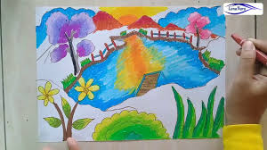 Gambar hzr studio kopi onk 2019 hal 1 gambar alam benda di sumber : Menggambar Keindahan Alam Yang Asri Youtube