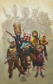 Nostalgia Overload Children Playing Star Wars Geek Art Gallery Star Wars Artwork Craig Davison Art Star Wars Art