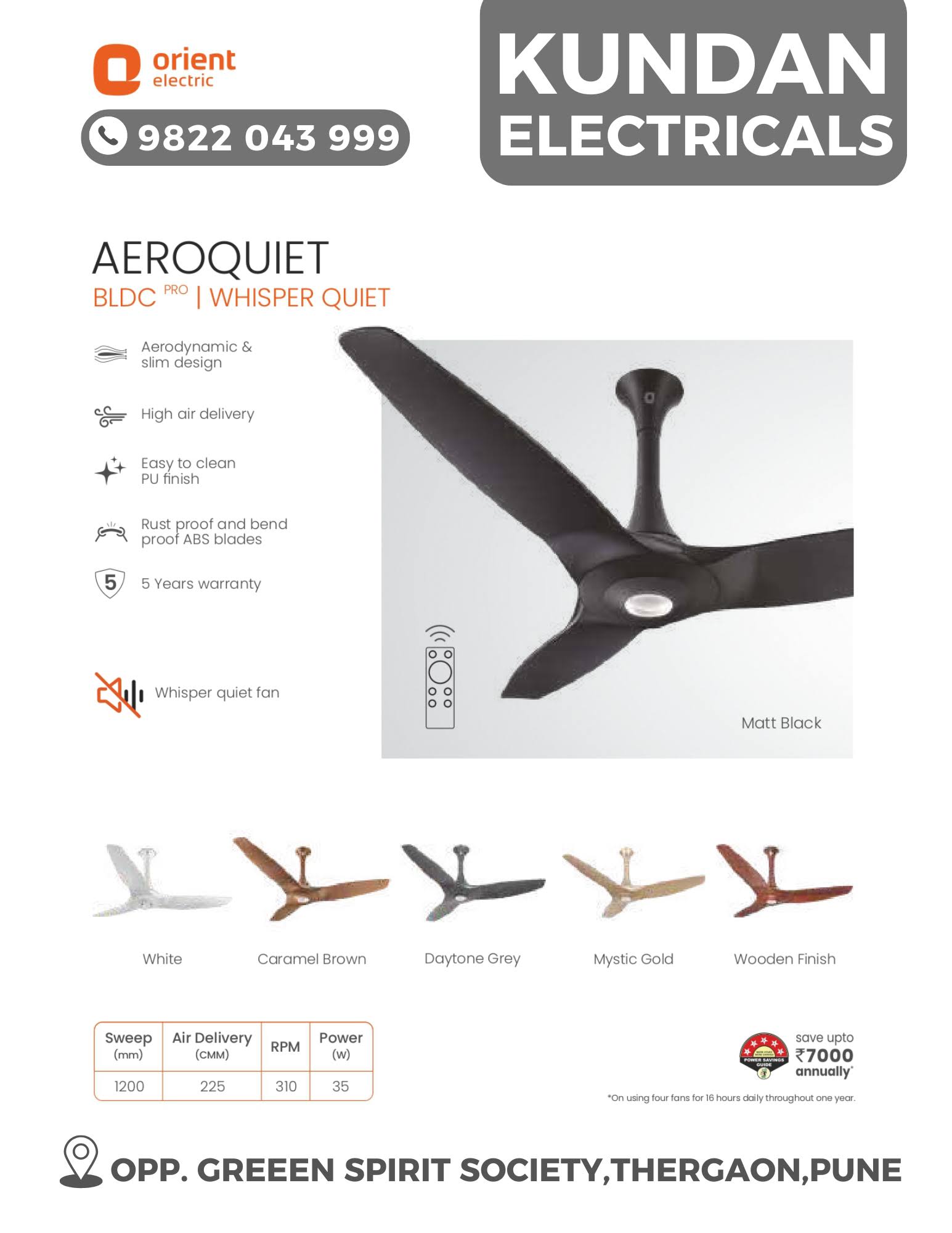 ORIENT AEROQUIET product image