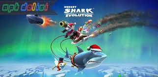 Hungry Shark Evolution V6 4 2 Mod Apk Hileli Etiket Apk Android Androidoyun Modapk Hilelioyunlar Androidgames An Kopek Baligi Megalodon Entertainment