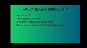 3.3.1 menyenaraikan contoh amalan 5r bagi pengekalan bumi hijau. Pbl Pendidikan Moral 3tchaikovsky 2021 Youtube