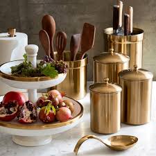 Maybe you would like to learn more about one of these? Gold Kitchen Canisters Williams Sonoma