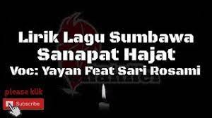 Chords For Lirik Lagu Sumbawa Sanapat Hajat Yayan Feat Sari Rosami