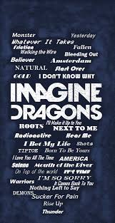 I Realized I Really Like Making Wallpapers Com Imagens Imagine Dragons Imagine Posteres De Rock