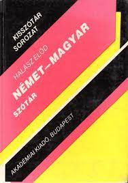 Az első ingyenes online helyesírás szótár. Nemet Magyar Szotar Halasz Elod Konyv Moly