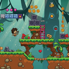 It is ideal for creating 2d game assets such as characters, props, icons, buttons, and even simple animations. Cartoon Jungle Game Tileset 2d Side Scrolling Game Platformer 2d Game Art Game Character Design Pixel Art Games