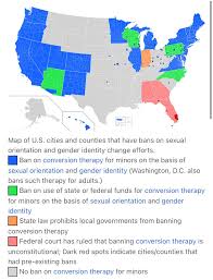 Conversion therapy in the United States : rMapPorn