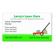 Landscaping lawn care mower business card template. Lawn Care Services Business Card Zazzle Com Lawn Care Business Cards Lawn Care Business Lawn Care