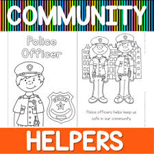 Read, write, and color with these cute printable community helpers emergent reader coloring pages! Community Helpers Coloring Worksheets Teaching Resources Tpt