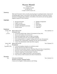 legal coding specialist resume example