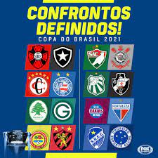 Copa do brasil — foto: Fox Sports Brasil De On Twitter Confrontos Definidos Esses Sao Alguns Dos Duelos Da 1Âª Fase Da Copa Do Brasil 2021