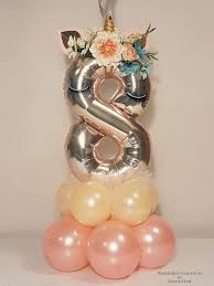 Centrotavola Numero Mylar Unicorno Balloon Decorations Party Unicorn Birthday Parties Birthday Balloons
