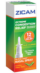 Zicam Nasal Congestion Sinus Relief No Drip Liquid Nasal Gel