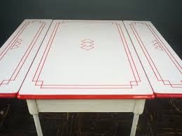 1920s Dining Table Porcelain Enamel Kitchen Table Vintage Kitchen Table Retro Kitchen Tables Kitchen Table Settings