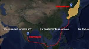 That's because ships move a lot slower than planes. Explained The Sea Route From Chennai To Vladivostok Explained News The Indian Express