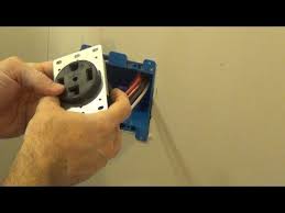 Whenever possible, dryers should be near an exterior wall to minimize the length of the vent run. How To Install And Wire A 4 Prong Dryer Plug Including Fishing The Wire Youtube