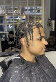 Taper Fade Box Braids