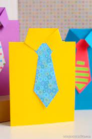 Glue this paper shirt to the front of your card. How To Make A Father S Day Shirt Card Template Included Easy Peasy And Fun