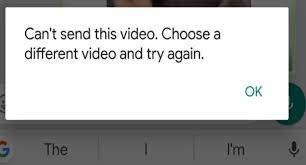 Fix Whatsapp Error This Video Could Not Be Sent Technipages