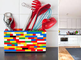 21 Insanely Cool Diy Lego Furniture And Home Decor Creations Home Tree Atlas Diy Utensils Lego Kitchen Legos