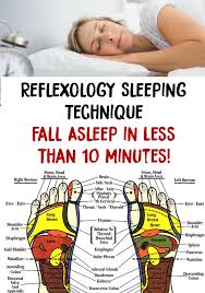 Reflexology Sleeping Technique Fall Asleep In Less Than 10