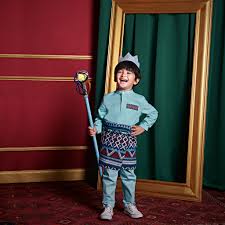 This page is about baju melayu raya,contains frills & tails: Dressing The Kids Up For Raya Makchic