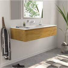 Of storage of our solid wood types if cost is perfect focal point for the solid birch wood picks up and. Gaia Wood Wall Mounted Solid Oak Vanity Base 1 Drawer