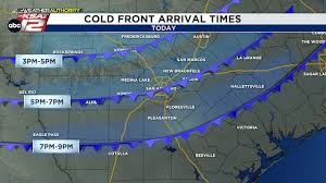 6 p.m. cold front: Prepare for gusty winds, cooler temperatures