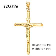 Two widely faked marks on base metals in the market are 14k italy and 585 (fig. 14k Yellow Gold Italian Cross Inri Jesus Pendant Charm Medal Crucifix Ebay