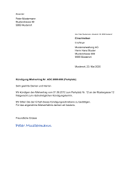Besonders in wohngemeinschaften mit jungen menschen oder studenten, in denen es meistens nur einen hauptmieter gibt, ist die untermiete eine angesehene. Kundigung Vorlage Mietvertrag Kostenloser Untermietvertrag Zum Ausdrucken Kalender