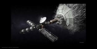 Projects Spacehabs Com Asteroid Mining Scifi Adventure Space Art