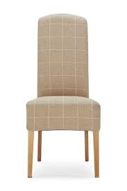 Buy Set Of 2 Sienna Natural Check Fabric Dining Chairs From The Next Uk Online Shop Fabric Dining Chairs Dining Chairs Leather Dining Chairs