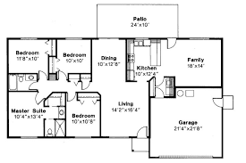 Weston 4 Bedroom House Plans Ranch Home Floor Plans Four Bedroom House Plans