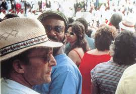John Lennon and Sean during a parade in Bermuda, 1980. : r/beatles