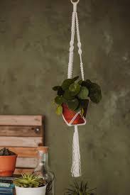 Macrame Flower Pot Holder Flower Pot Holder Flower Pots Plant Hanger