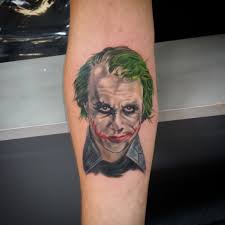 The Joker Tattoo Heath Ledger Sleeve Tattoos Joker Tattoo Tattoos