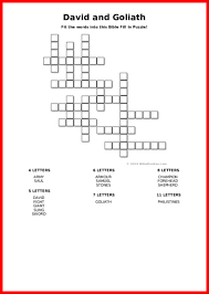 Apr 01, 2019 · 1001 bible trivia questions and answers filetype pdf. David And Goliath Bible Fill In Puzzle Biblepuzzles Com