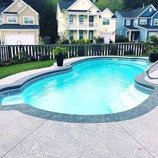 Baron Pool Spray Deck Glass Tile Glasstile All Possible Pool Deck Ideas Small Backyard Modern Concrete And Tile All Gathere Pool Decks Pool Deck Pool