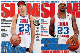 They've built a real friendship over the last couple years. Ben Simmons Slam Cover Recreates An Old Lebron One Fear The Sword