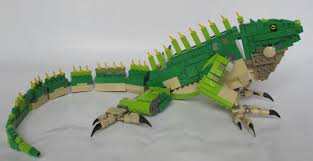 Iguana Lego Sculptures Lego Animals Lego Mandalorian
