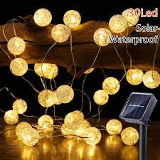 Maybe you would like to learn more about one of these? Globe Solar String Lights 5 6 5m 20 30 Led Crackle Ball Solar Lights Outdoor 8 Modes Waterproof Fairy Lights With Memory Warm White Indoor Decorative Lights For Patio Wedding Garden Party Wish