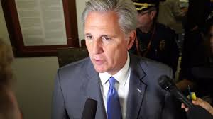 House majority leader kevin mccarthy, with wife judy mccarthy, speaks to the press on capitol hill, october 8, 2015. Kevin Mccarthy Relishes Role As Trump S Fixer Friend And Candy Man The Washington Post