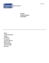 Huge savings on over 500,000 home improvement products, knowledgeable customer service 7 days a week, and free shipping offers on faucets, lighting, door hardware, venting, appliances, and much more. Kitchen Equipment Cut Sheets Christenson Corporation