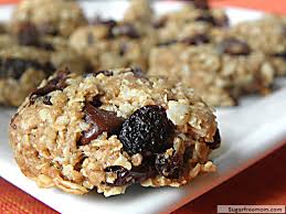 So i found this recipe and figured i could use the oatmeal up this way. Healthy Oatmeal Raisin Cookies No Sugar Added