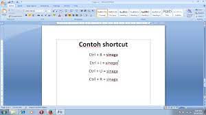 Check spelling or type a new query. Shortcut Pada Microsoft Office Word Halaman 1 Kompasiana Com
