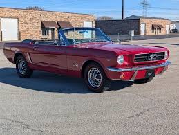 Image result for Vintage Burgundy 1964 Mustang